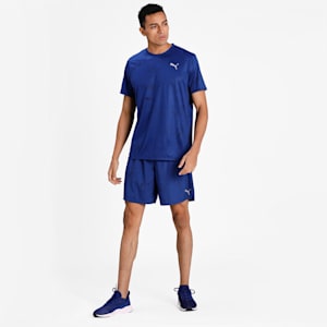 Graphic Woven 7" Men's Running Shorts, Elektro Blue